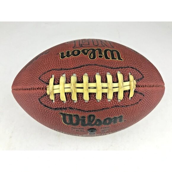 Wilson NFL Pee-Wee Football #F1655 Tackified Composite‎ Leather Brown Black - Picture 3 of 9
